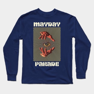 Hand Eyes Mayday Parade Long Sleeve T-Shirt